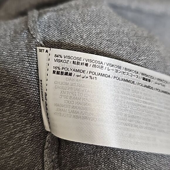 NWT MNG Large Gray Turtleneck sweater - Picture 6 of 8